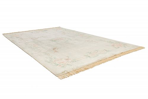 HANDMADE CARPET CHINESE SILK ANTIQUE 2,81X1,88