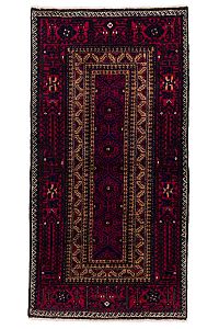 HANDMADE CARPET BALOCH 1,88X0,95 handmade carpet