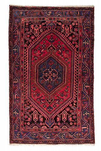 HANDMADE CARPET PERSIAN ZANJAN 2,21X1,53 handmade carpet
