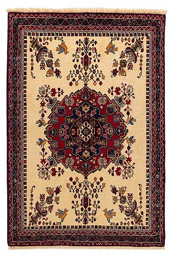 HANDMADE CARPET PERSIAN AFSHA SIRJAN 1,90X1,29 handmade carpet