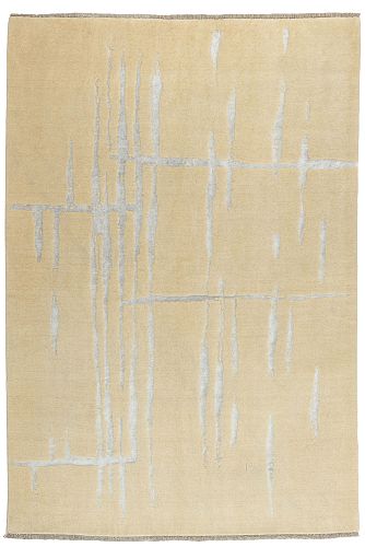 PERSIAN MODERN BAMBOU SILK CARPET 2,43X1,63 handmade carpet