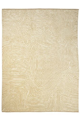 PERSIAN MODERN BAMBOU SILK CARPET 3,52X2,66 handmade carpet