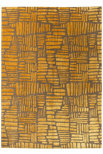 PERSIAN MODERN BAMBOU SILK CARPET 3,50X2,50 handmade carpet