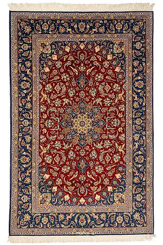 ΧΕΙΡΟΠΟΙΗΤΟ ΧΑΛΙ ESFAHAN ΠΕΡΣΙΚΟ 2,70X1,75 ΜΕ ΥΠΟΓΡΑΦΗ ''MAHDIE'' ΣΥΛΛΕΚΤΙΚΟ Χειροποίητο χαλί
