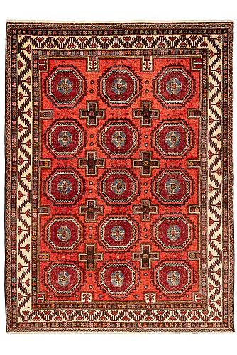 HANDMADE PERSIAN GHOUCHAN ANTIQUE CARPET 2,80X2,03 handmade carpet