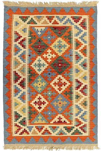 ΧΕΙΡΟΠΟΙΗΤO KILIM GHASHGHAEI ΠΕΡΣΙΚΟ 1,30X0,87 Χειροποίητο χαλί