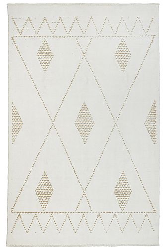 PERSIAN MODERN BAMBOU SILK CARPET 2,98X1,90 handmade carpet