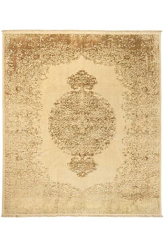 PERSIAN MODERN BAMBOU SILK CARPET 3,02X2,64 handmade carpet