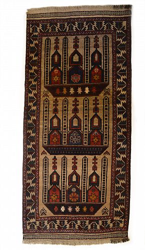 HANDMADE CARPET BALOCH 1.54x0,89 handmade carpet