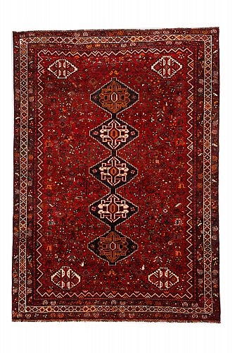 HANDMADE CARPET SHIRAZ 3,07X2,17 SPECIAL handmade carpet