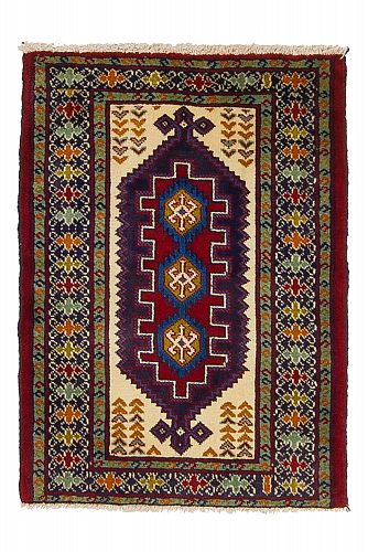 HANDMADE CARPET BALOCH SET 0,89X0,63 handmade carpet