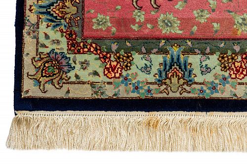 HANDMADE PERSIAN TABRIZ CARPET 60 RAJ 3,90X2,91